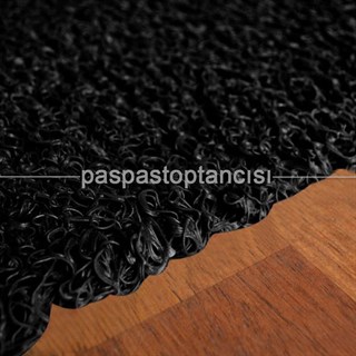 Siyah Kıvırcık Paspas 14 mm
